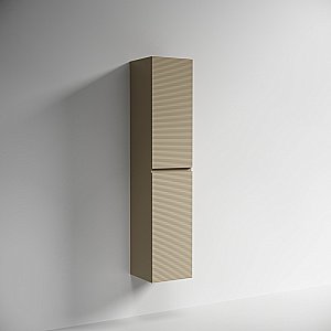 Шкаф-пенал подвесной Sancos Folk PFL35CP капучино для ванной в интернет-магазине сантехники Sanbest