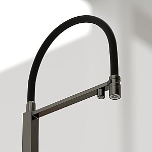 Смеситель для кухни Sancos Moro SC4006GG вороненая сталь купить в интернет-магазине сантехники Sanbest