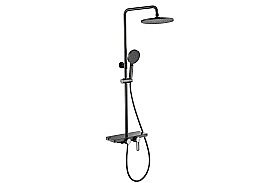 Душевая система Royal Bath Accord RB83123Q графит купить в интернет-магазине сантехники Sanbest