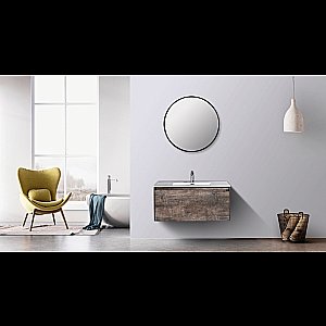 Тумба с раковиной Black&White Universe U905.1000 для ванной в интернет-магазине Sanbest