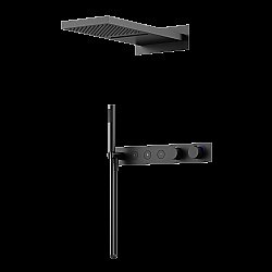 Душевая система Sancos Linn SC9023MB черный матовый купить в интернет-магазине сантехники Sanbest