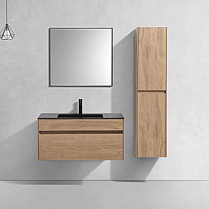 Тумба с раковиной Vincea Chiara 1000 N.Oak для ванной в интернет-магазине Sanbest