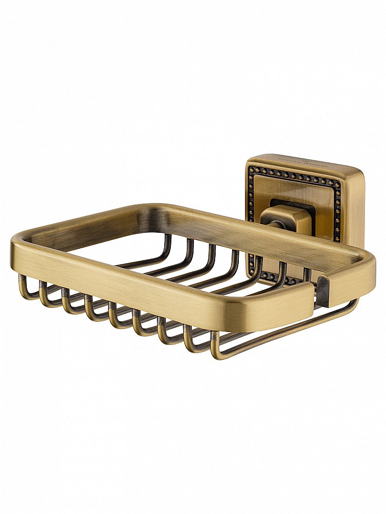 Мыльница с держателем WONZON & WOGHAND ROMA WW-7224 бронза купить в интернет-магазине сантехники Sanbest