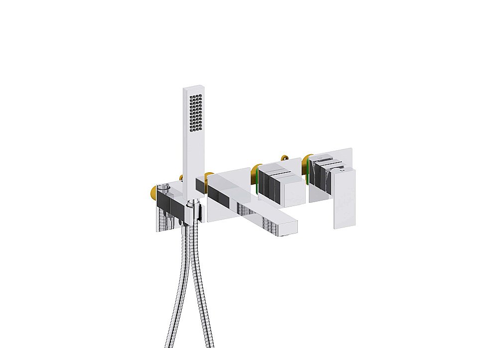 Смеситель для ванны Aquatek Либра AQ1644CR хром купить в интернет-магазине сантехники Sanbest