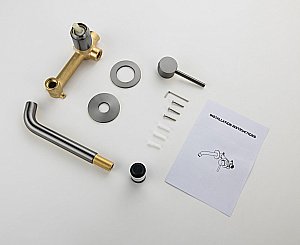 Смеситель для раковины Timo Saona 2372/18SM черное золото купить в интернет-магазине сантехники Sanbest