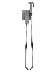 Смеситель с гигиеническим душем встраиваемый WONZON & WOGHAND DIAMOND, Темный графит (WW-88829011-BGM) купить в интернет-магазине сантехники Sanbest