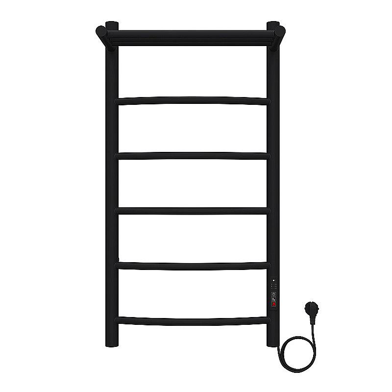 Полотенцесушитель электрический Azario VERONA П5 400х800 AZ04848PB черный купить в интернет-магазине сантехники Sanbest