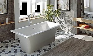 Ванна BAS Мадрид 170x80 серый купить в интернет-магазине Sanbest