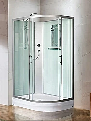 Душевая кабина WeltWasser Werra XL 10000014051 120х90 с поддоном левая купить в интернет-магазине сантехники Sanbest