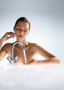 Смеситель для раковины Hansgrohe Logis 71222000 купить в интернет-магазине сантехники Sanbest