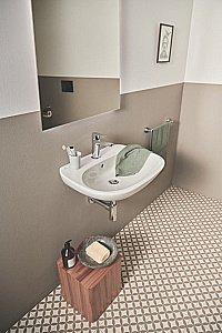 Раковина на полупьедестале Ideal Standard Tesi 60 T352201 белая купить в интернет-магазине Sanbest