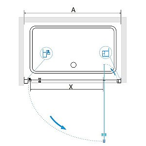 Душевая система RGW Shower Panels SP-6143-01 50140801-01 хром купить в интернет-магазине сантехники Sanbest