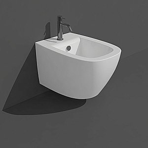 Биде подвесное Simas Juniper JU19 белое купить в интернет-магазине Sanbest