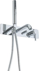 Смеситель для ванны Allen Brau Priority 5.31006-00 хром купить в интернет-магазине сантехники Sanbest