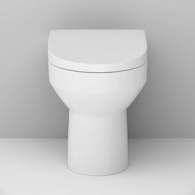 Унитаз приставной AM.PM Spirit V2.0 C701438WH белый купить в интернет-магазине Sanbest