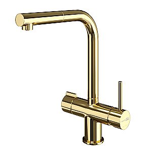 Смеситель для кухни WasserKraft A8977 золото купить в интернет-магазине сантехники Sanbest