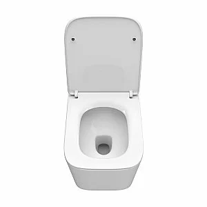 Унитаз подвесной BelBagno DUE-TOR BB5171CH-TOR/SC белый, с крышкой микролифт, безободковый, слив-торнадо купить в интернет-магазине Sanbest