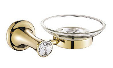 Мыльница CeramaLux Valencia 88504G золото купить в интернет-магазине сантехники Sanbest