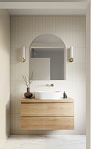 Раковина накладная WhiteCross EMERALD 55 0704.055037.200 белая матовая купить в интернет-магазине Sanbest