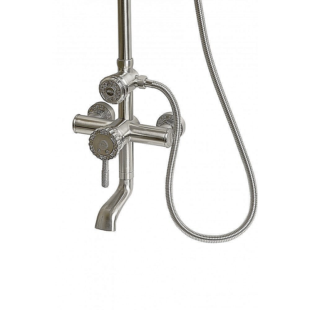 Душевая система Milacio Soria MC.102.SL серебро купить в интернет-магазине сантехники Sanbest