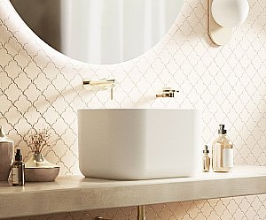 Раковина WhiteCross Lazurit 50x40 0713.050040.200S белая матовая купить в интернет-магазине Sanbest