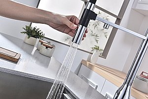 Смеситель для кухни Paulmark Magneto One Ma213188-CR хром купить в интернет-магазине сантехники Sanbest