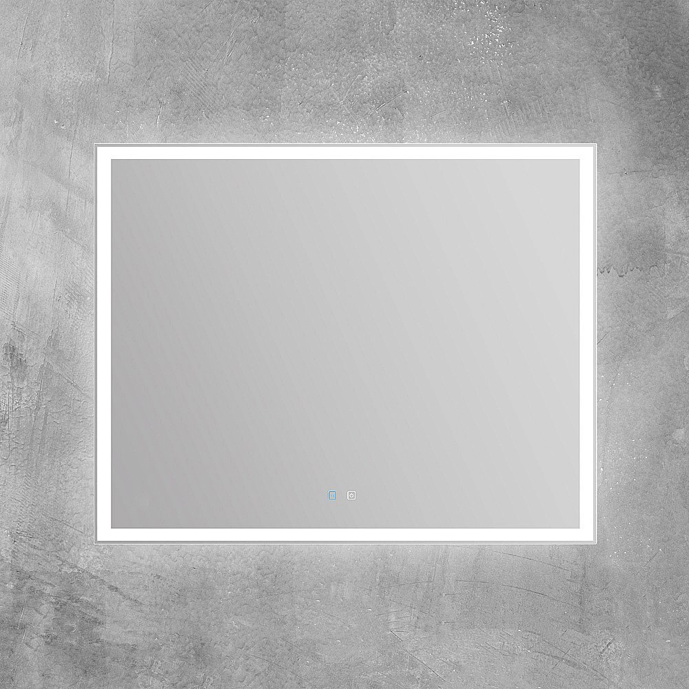 Зеркало BelBagno SPC-GRT-1000-800-LED-TCH-SND 100х80 в ванную от интернет-магазине сантехники Sanbest