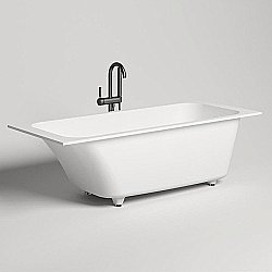 Ванна Salini Orlanda S-Sense 170x80 102016G белая купить в интернет-магазине Sanbest