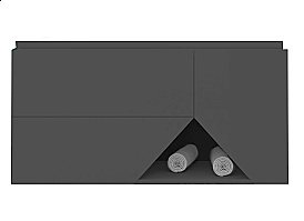 Тумба под раковину Cezares 1973 55224 105 Grigio nuvola купить в интернет-магазине сантехники Sanbest