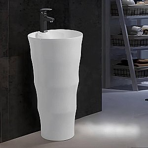 Напольная раковина CeruttiSpa Marco 42 CT7833 белая купить в интернет-магазине Sanbest