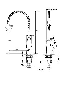 Смеситель для кухни Lemark Linara LM0413C купить в интернет-магазине сантехники Sanbest