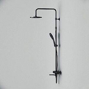 Душевая система AM.PM X-Joy F0785A522 черная купить в интернет-магазине сантехники Sanbest