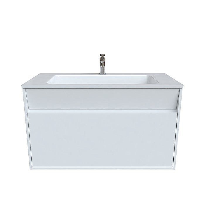 Тумба с раковиной IDDIS Esper ESP10W0i95K 100 белая для ванной в интернет-магазине Sanbest