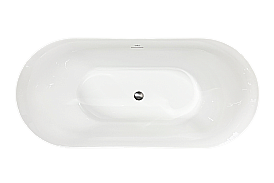 Акриловая ванна Royal Bath PAFOS RB611700GR 150х73 белый купить в интернет-магазине Sanbest