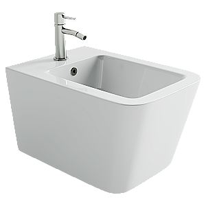 Биде подвесное Ceramica Nova Miro CN11004 белое купить в интернет-магазине Sanbest