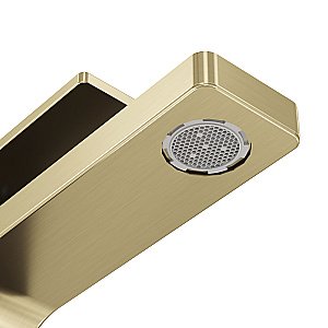 Смеситель для раковины высокий Grossman Style 520.K35.05.320 золото сатиновый купить в интернет-магазине сантехники Sanbest