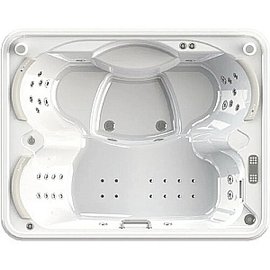 Минибассейн Радомир Делюкс Silver 1-30-0-0-0-0531С 210х165  Серый мрамор купить в интернет-магазине Sanbest
