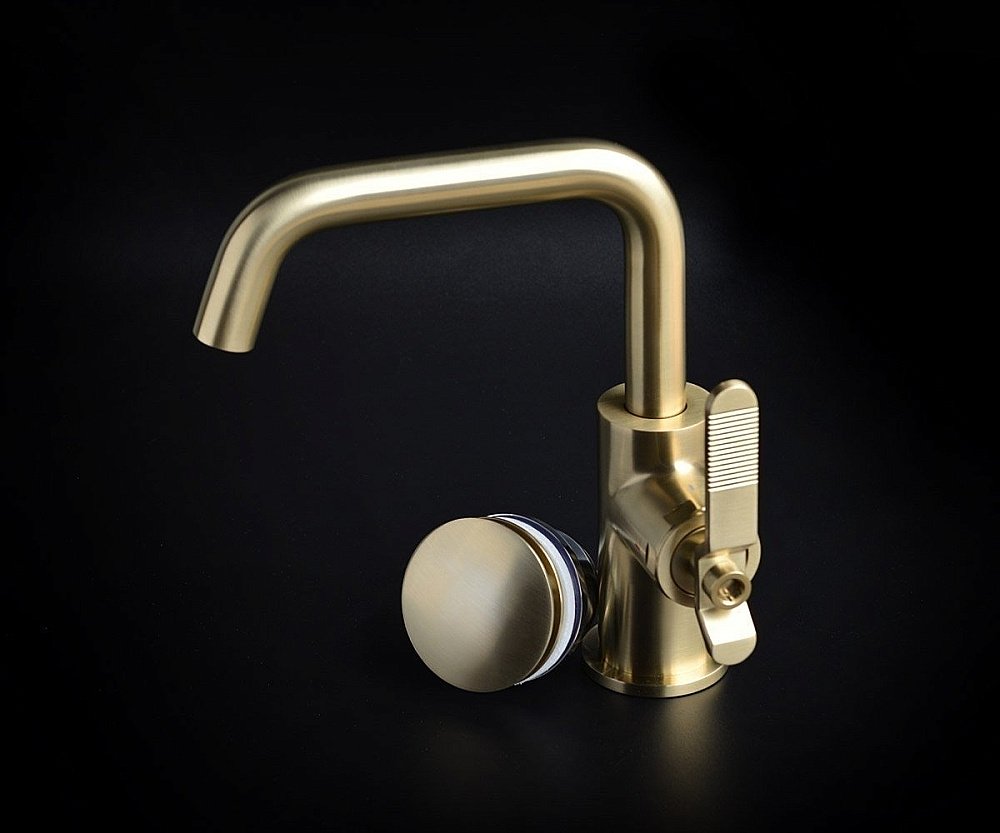 Смеситель для раковины Bronze De Luxe 1760'S LOFT 1178CG купить в интернет-магазине сантехники Sanbest