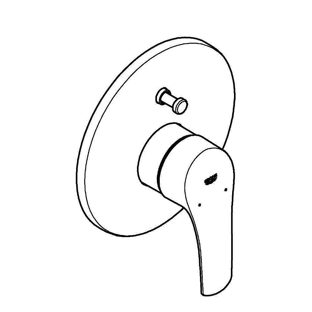 Смеситель для душа Grohe Eurosmart 33305003 хром купить в интернет-магазине сантехники Sanbest