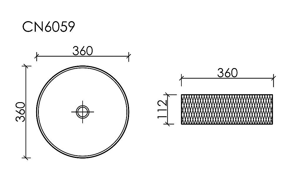 Раковина Ceramica Nova Cristal 36 CN6059 неон купить в интернет-магазине Sanbest