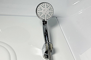 Душевая кабина Royal Bath RB 90HP1-T 90x90 стекло прозрачное/профиль белый купить в интернет-магазине Sanbest