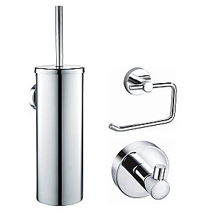 Набор аксессуаров WONZON & WOGHAND WW-8100-CR хром купить в интернет-магазине сантехники Sanbest