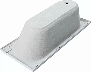 Акриловая ванна Aquanet Lotos 170x75 с каркасом купить в интернет-магазине Sanbest