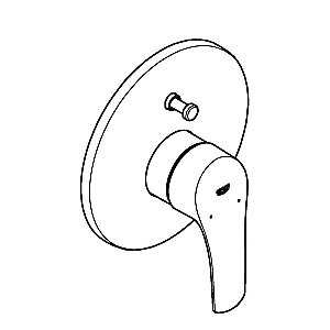 Смеситель для душа Grohe Eurosmart 33305003 хром купить в интернет-магазине сантехники Sanbest