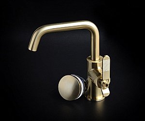 Смеситель для раковины Bronze De Luxe 1760'S LOFT 1178CG купить в интернет-магазине сантехники Sanbest