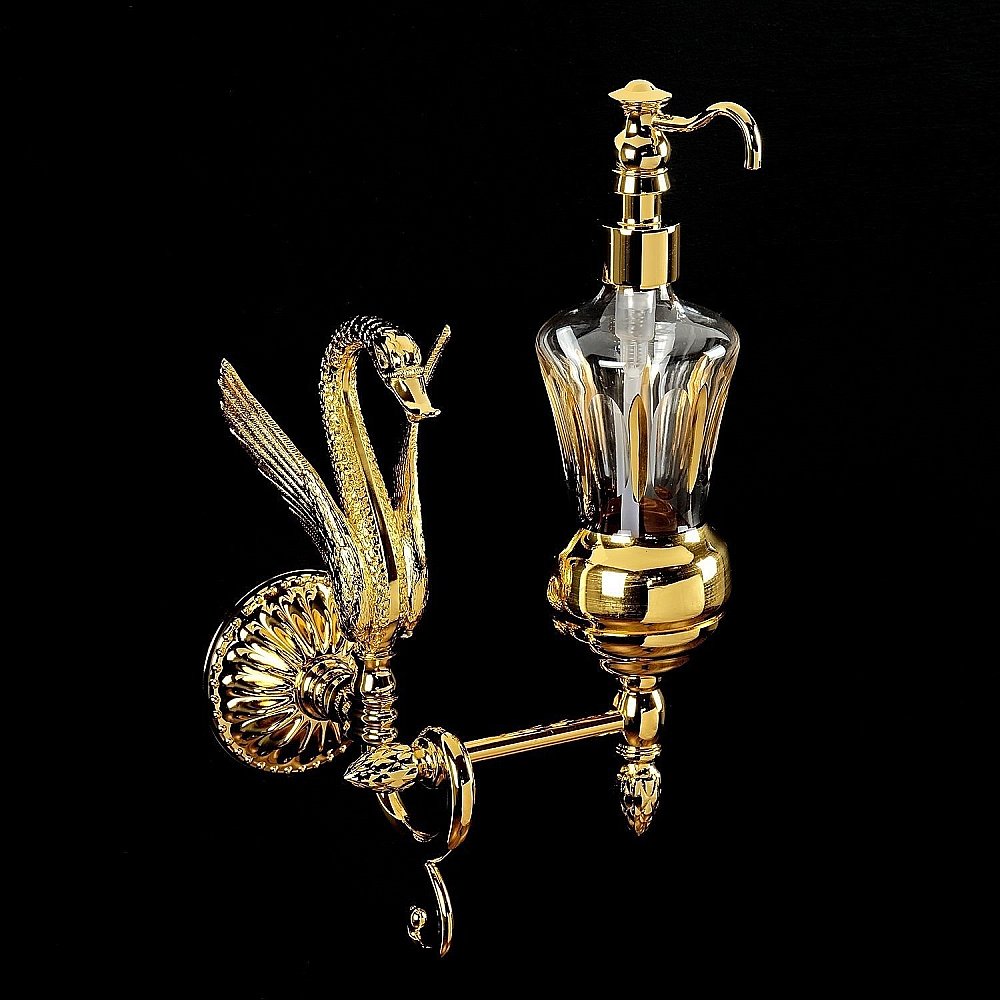 Диспенсер Migliore LUXOR 26121 хрусталь/золото купить в интернет-магазине сантехники Sanbest