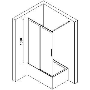 Душевая система RGW Shower Panels SP-6143-01 50140801-01 хром купить в интернет-магазине сантехники Sanbest