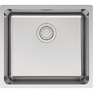 Кухонная мойка Paulmark Yuni 49 YU49-BS брашированная сталь купить в интернет-магазине сантехники Sanbest