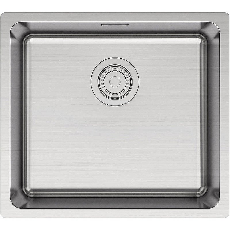 Кухонная мойка Paulmark Yuni 49 YU49-BS брашированная сталь купить в интернет-магазине сантехники Sanbest