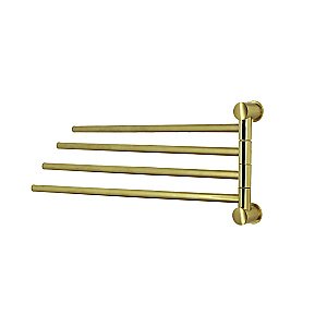 Полотенцедержатель WasserKRAFT K-1034BRUSHED GOLD матовое золото купить в интернет-магазине сантехники Sanbest